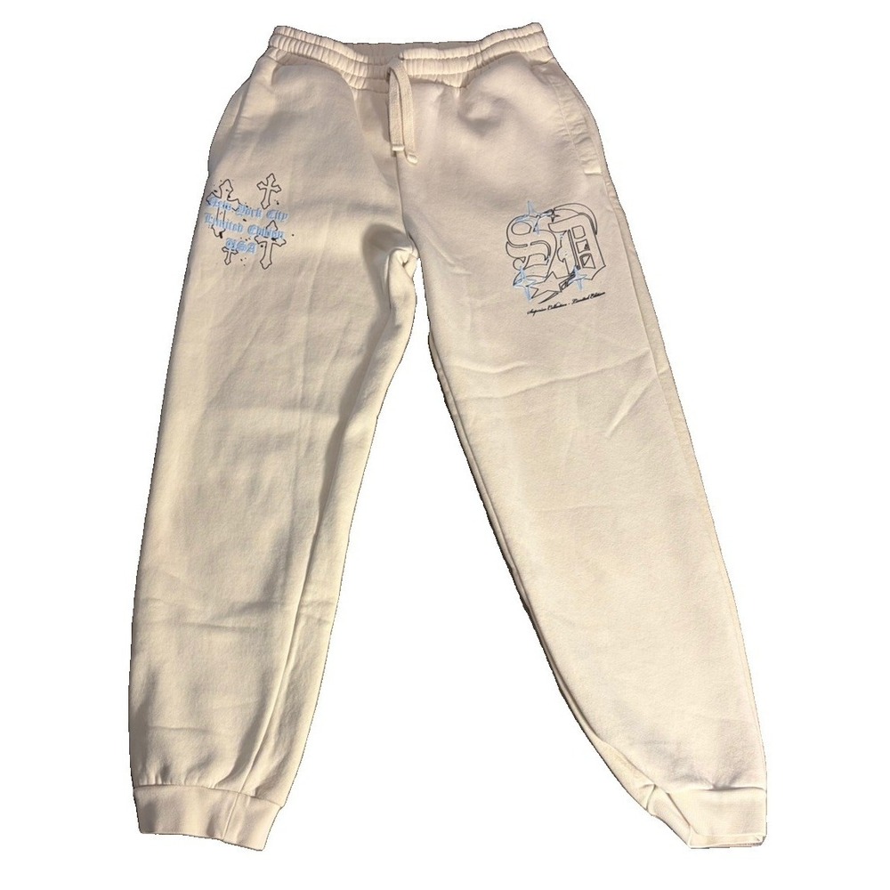 Supply‎ & Demand Women's Sweatpants  Tapered Graphic Size Small Tan